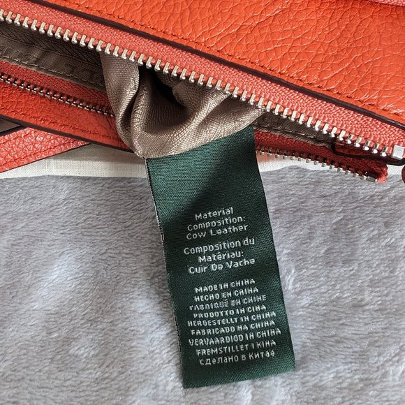 Lauren Ralph Lauren - Orange Crossbody Bag - Picture 13 of 16
